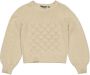 LEVV trui FAYLIN beige Meisjes Katoen Ronde hals Effen 140 - Thumbnail 1