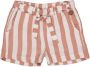 LEVV gestreepte regular fit short Tyler roze-oranje wit - Thumbnail 1