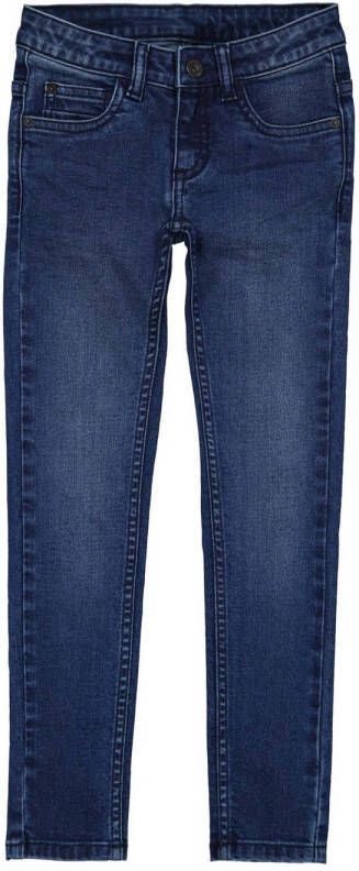 LEVV Girls skinny fit jeans Jill blue mid vintage Blauw Meisjes Stretchdenim 116