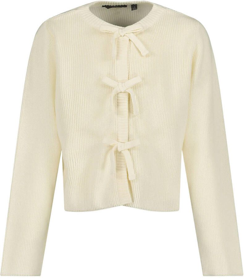 LEVV cardigan ecru gebreid - Foto 1