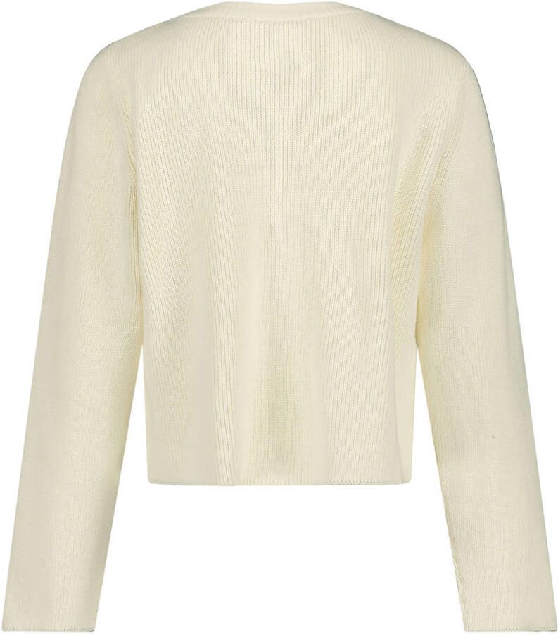 LEVV cardigan ecru gebreid - Foto 2