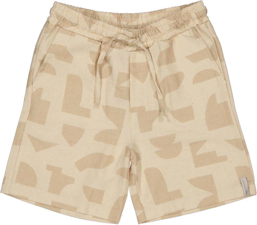 LEVV Little regular waist casual short zand