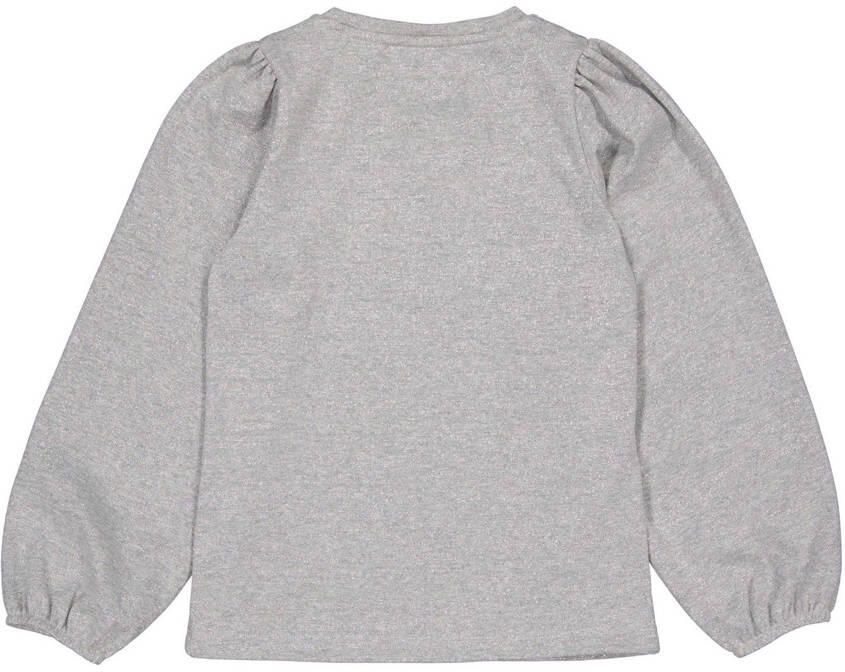 LEVV longsleeve grijs met lurex