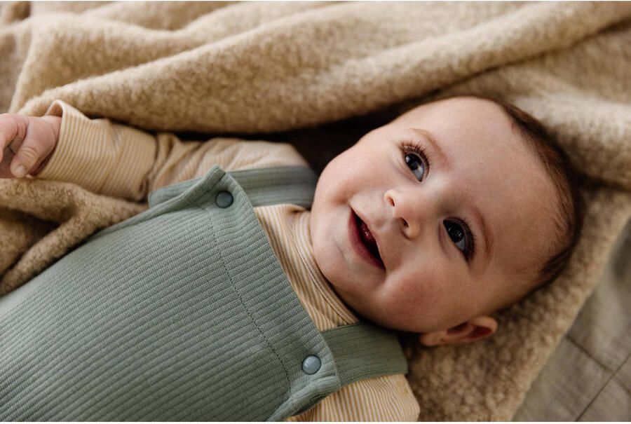 LEVV baby boxpak LNEONOS van katoen groen Jongens Stretchkatoen Vierkante hals 44 - Foto 2