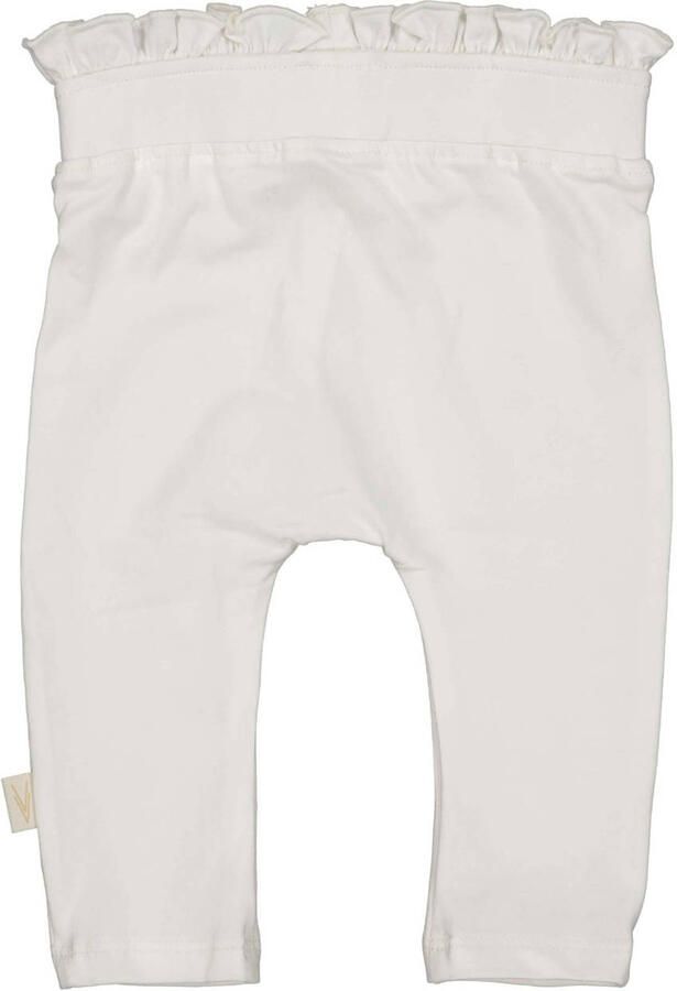 LEVV baby regular fit broek LNIRANOS offwhite Wit Meisjes Stretchkatoen 44 - Foto 2