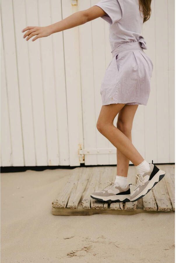 LEVV regular fit casual short KRISTIN violet Korte broek Paars Meisjes Katoen 116