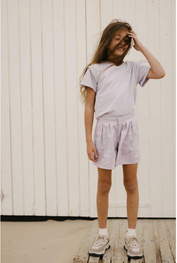 LEVV regular fit casual short KRISTIN violet Korte broek Paars Meisjes Katoen 116 - Foto 2