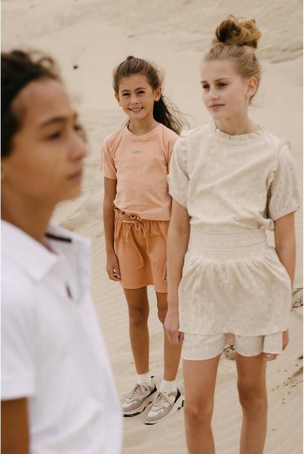 LEVV rok KRISTE oranje Meisjes Polyester Effen 116 - Foto 2