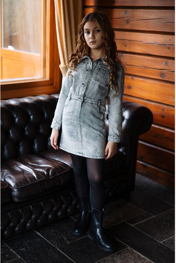 LEVV spijkerjurk grey denim