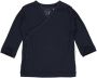 LEVV longsleeve LNEVINNOS met overslag donkerblauw Jongens Stretchkatoen Ronde hals 50 - Thumbnail 1