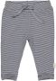 LEVV baby gestreepte regular fit broek LNESTORNOS donkerblauw Jongens Katoen 44 - Thumbnail 1