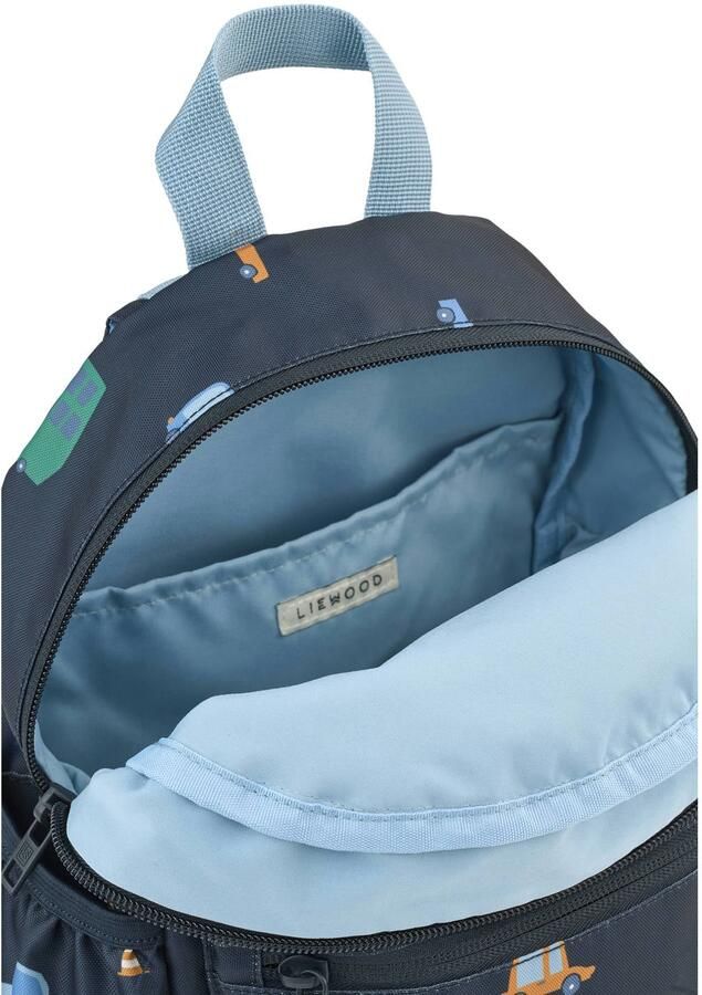 Liewood rugzak met print donkerblauw - Foto 3