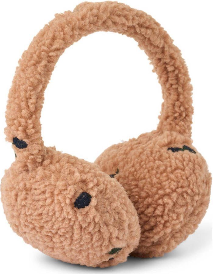 Liewood teddy oorwarmers Albero bruin