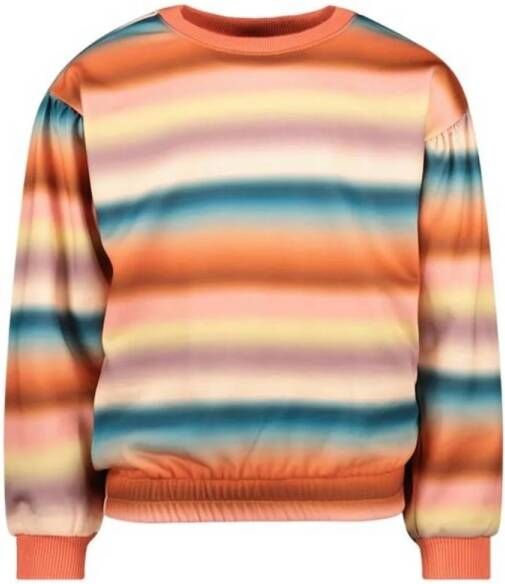 Like Flo gestreepte sweater multi Streep 104 | Sweater van