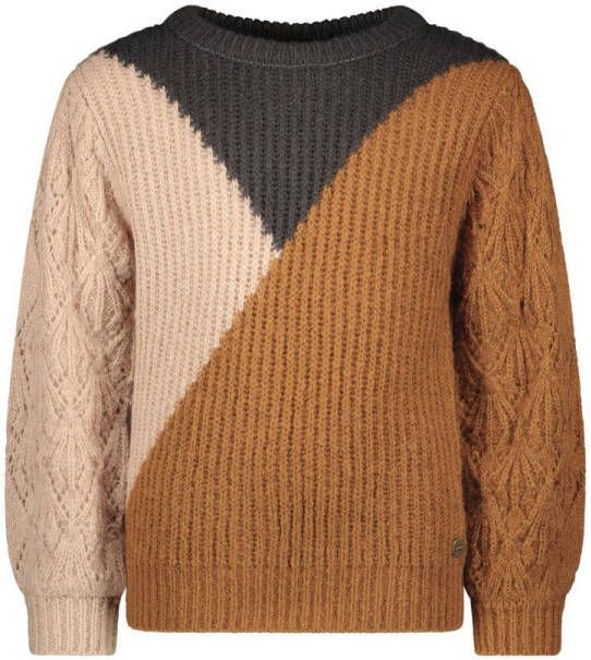 LIKE FLO Meisjes Truien & Vesten F209-5316 Cognac