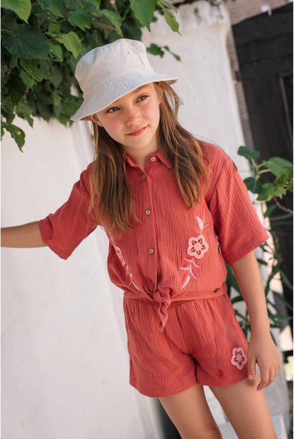 Like Flo blouse koraalrood - Foto 2