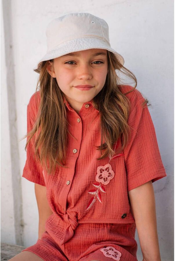 Like Flo blouse koraalrood - Foto 3