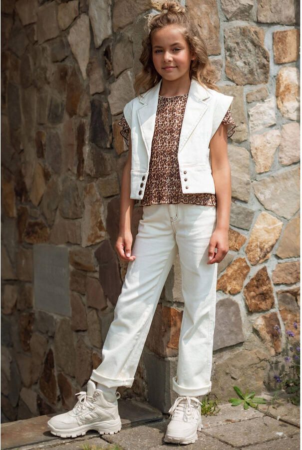 Like Flo blousetop bruin - Foto 2