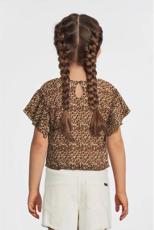 Like Flo blousetop bruin - Foto 4