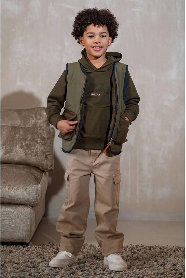 Like Flo Boys hoodie groen