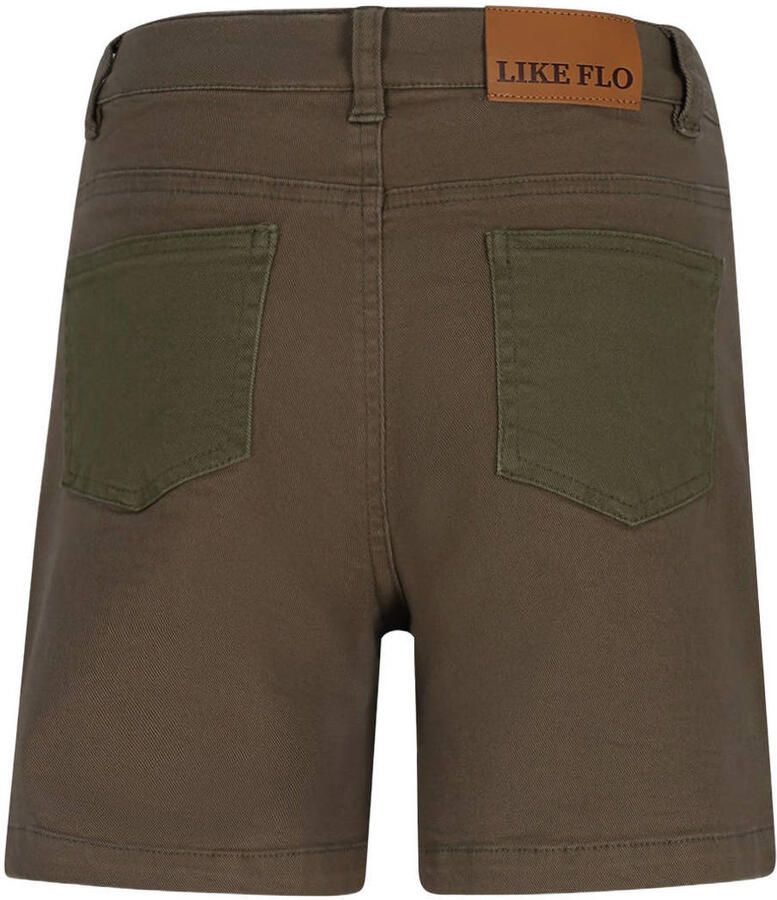 Like Flo Boys regular waist casual short groen - Foto 2