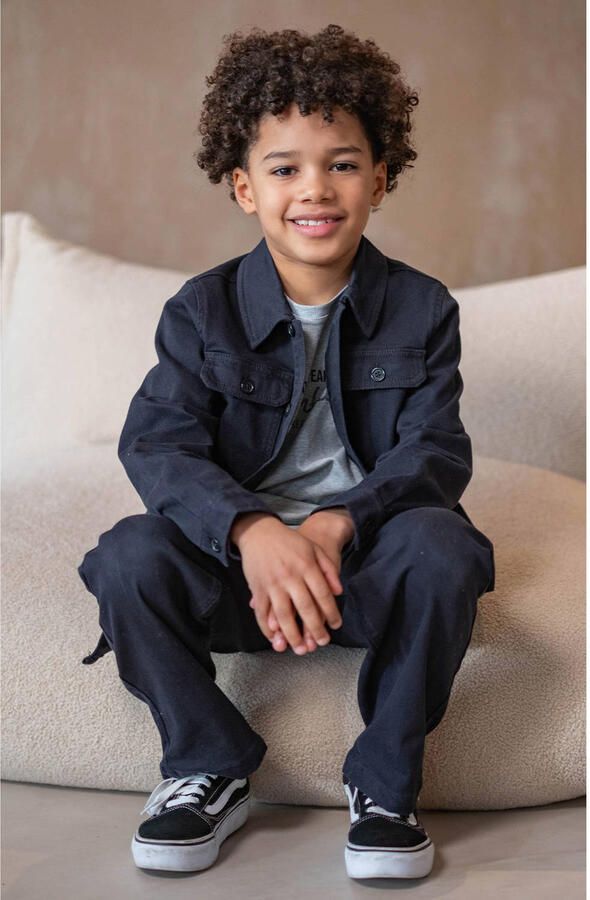 Like Flo Boys overshirt donkerblauw - Foto 2