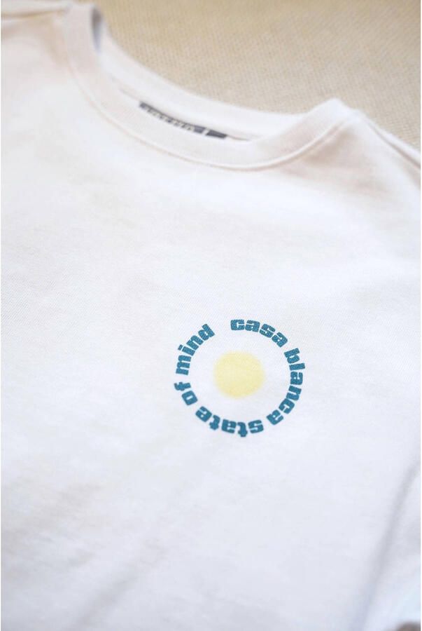 Like Flo Boys T-shirt met backprint wit - Foto 3