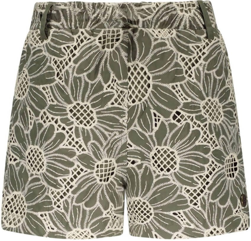 LIKE FLO Meisjes Broeken Florien Higt Waist Short Groen - Foto 5