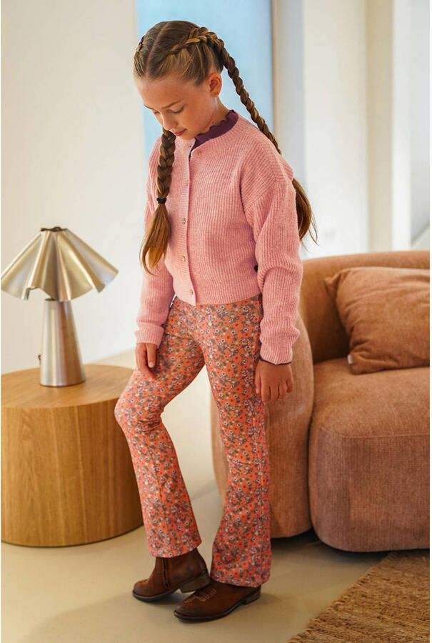 Like Flo getailleerde longsleeve paars - Foto 2