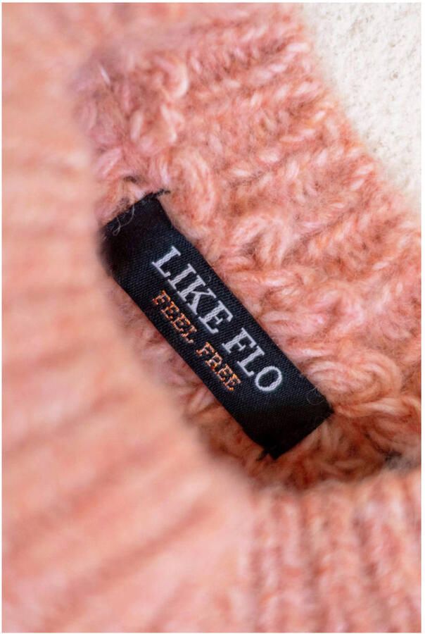 LIKE FLO Meisjes Truien & Vesten Door Knitted Sweater Oranje