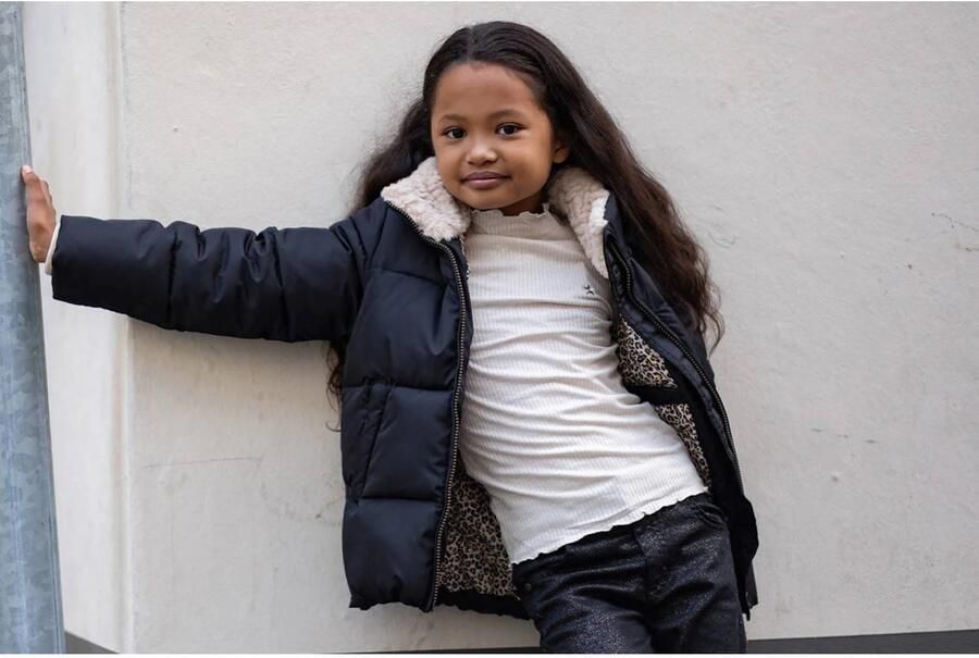 LIKE FLO Meisjes Jassen Aelin Zwart - Foto 4