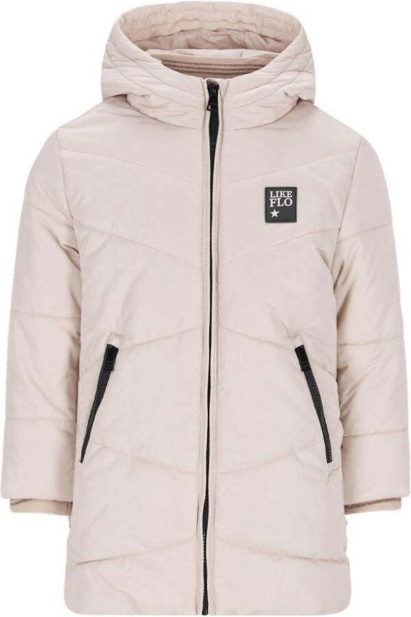 Like Flo gewatteerde jas beige