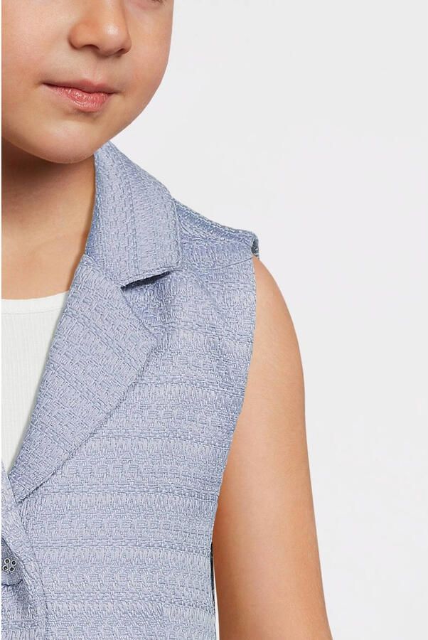 LIKE FLO Meisjes Blazers Denim Flo Gilet Lichtblauw - Foto 2