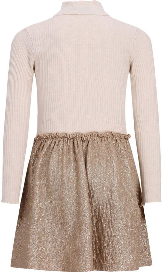 Like Flo glitterjurk goud - Foto 3