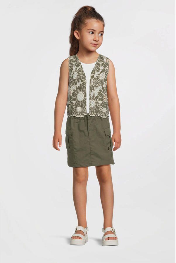 Like Flo cargo rok groen - Foto 4