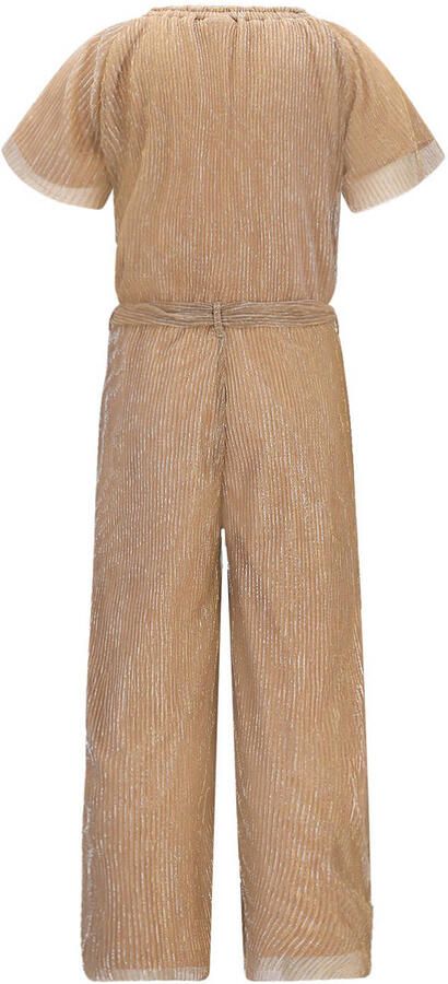 LIKE FLO Meisjes Jumpsuits Bellu Flo Metallic Jumpsuit Beige - Foto 4