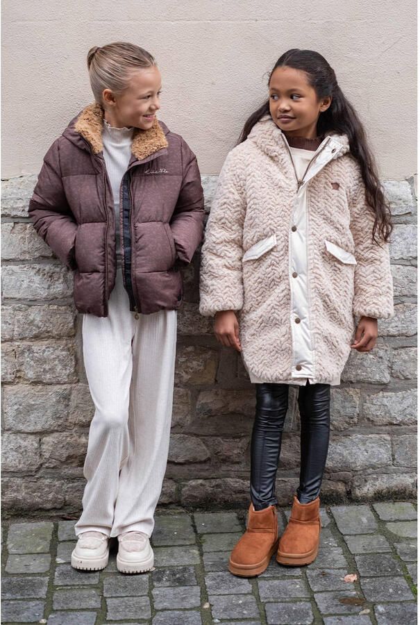 Like Flo loose casual broek ecru - Foto 3