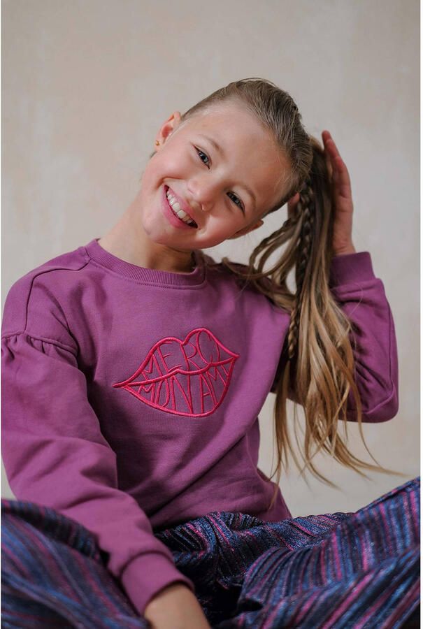 LIKE FLO Meisjes Broeken Folly Flo Plisse Glitter Pant Multi - Foto 4