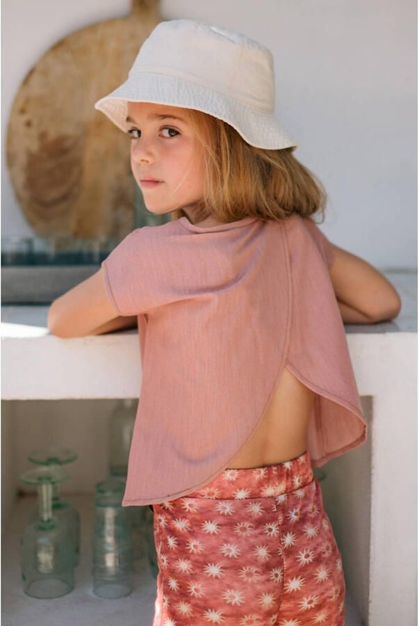 Like Flo mouwloze top oudroze - Foto 3