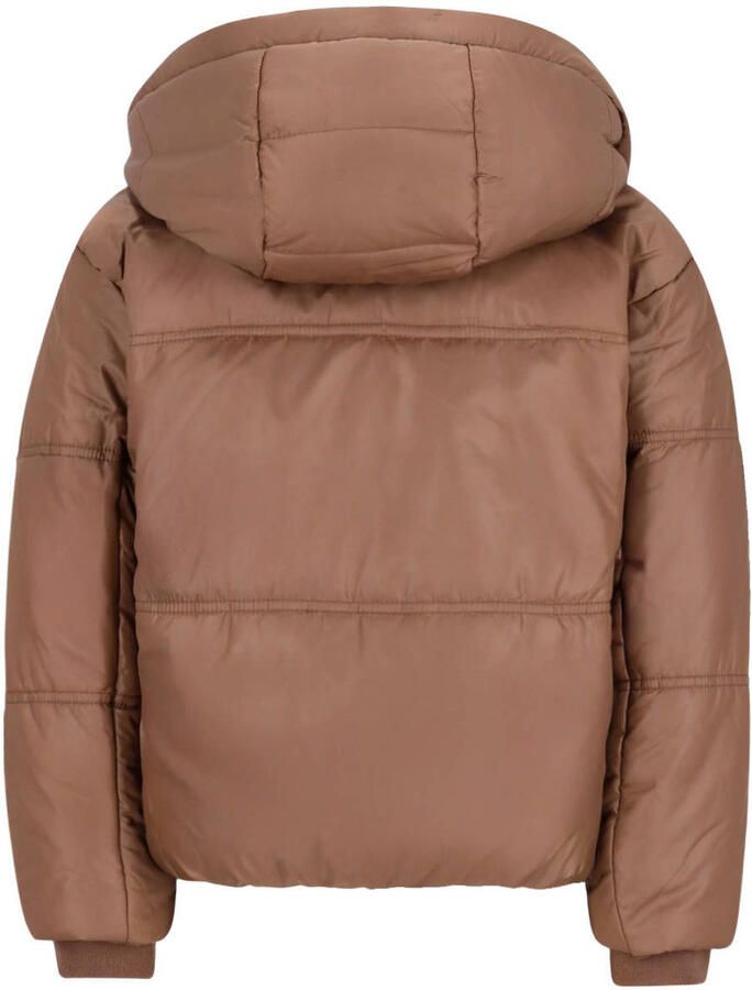 LIKE FLO Meisjes Jassen Aukje Flo Girls Short Puffer Jacket Taupe - Foto 5