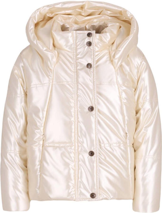 Like Flo quilted winterjas ecru