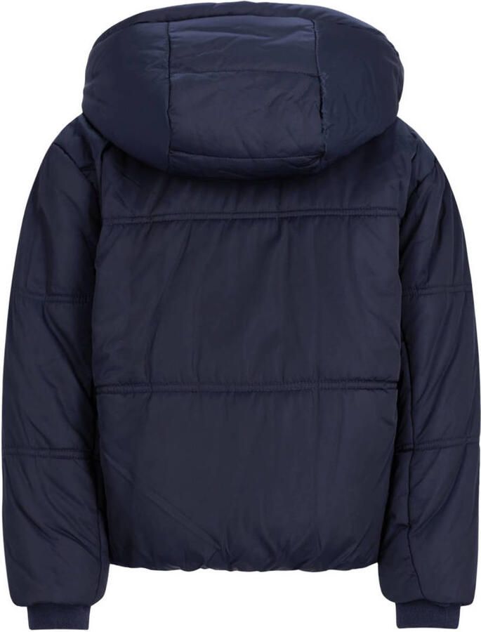 LIKE FLO Meisjes Jassen Aukje Flo Girls Short Puffer Jacket Donkerblauw - Foto 4