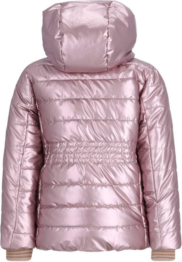 Like Flo quilted winterjas oudroze - Foto 2