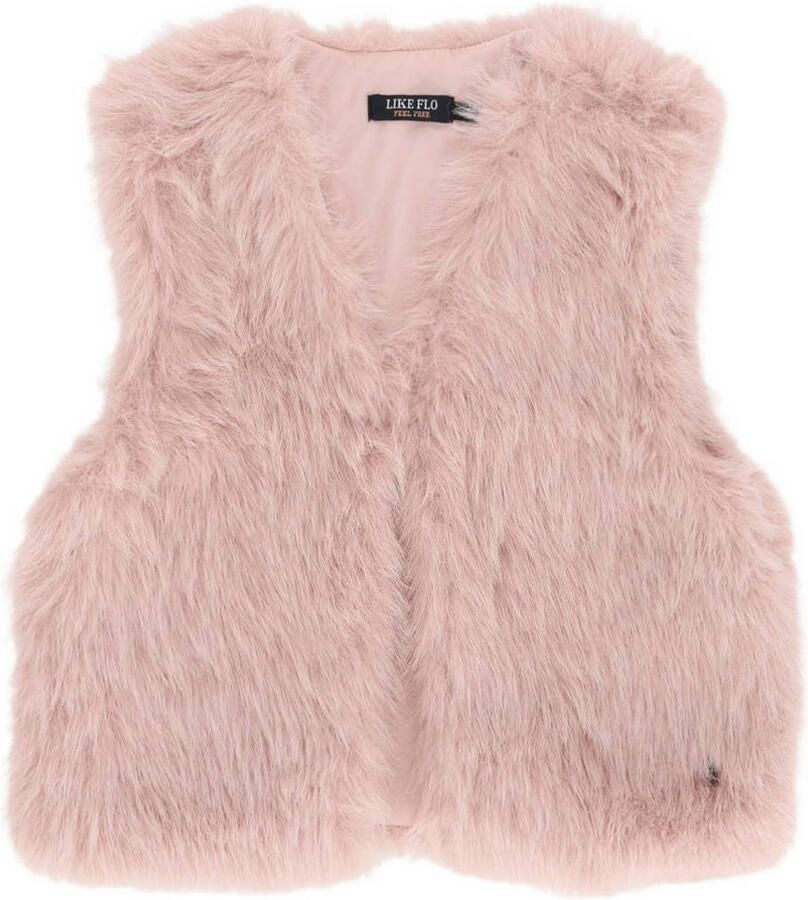 Like Flo rechtvallend gilet lila