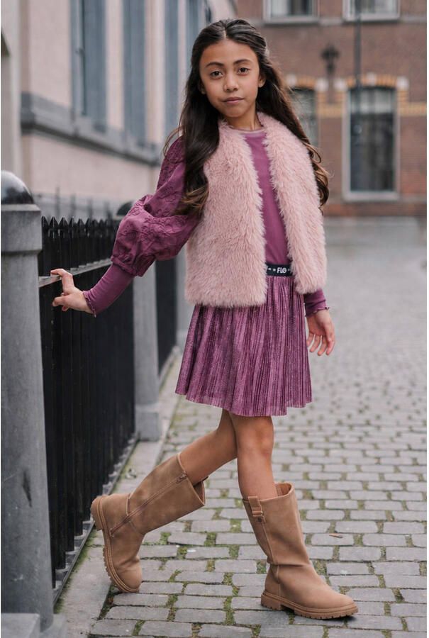 Like Flo rechtvallend gilet lila - Foto 2