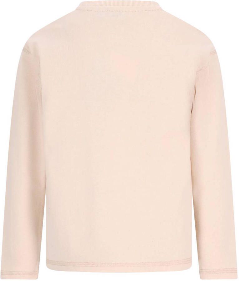 Like Flo rechtvallende longsleeve met print crème - Foto 2
