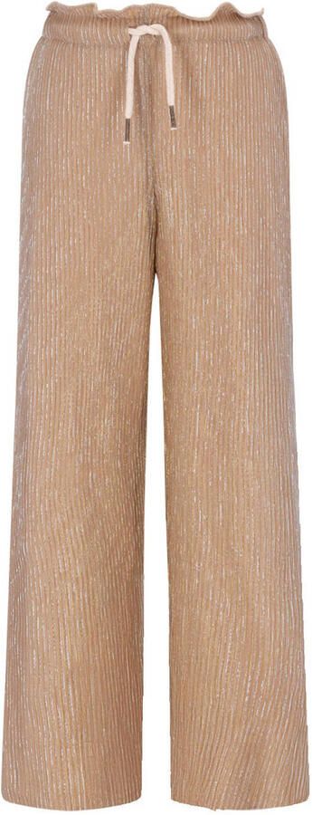 LIKE FLO Meisjes Broeken Flora Plissee Pants Goud - Foto 4