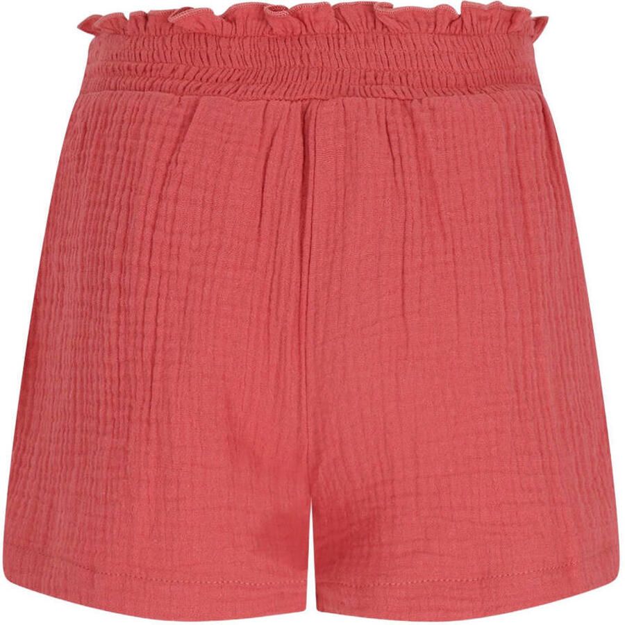 Like Flo regular casual short koraalrood
