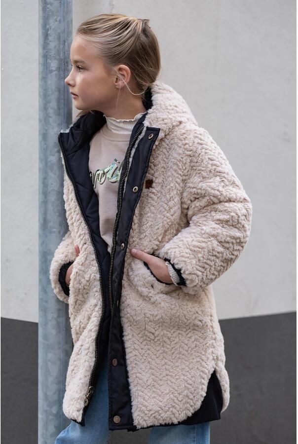 LIKE FLO Meisjes Jassen Ariana Zwart - Foto 6