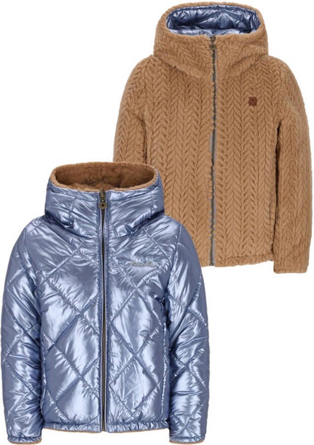 Like Flo reversible jas blauw